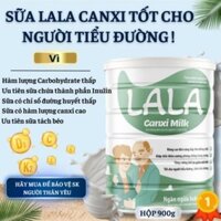 2 Hộp Sữa canxi LALA Canxi Milk 900g, Sữa canxi cho người già, Sữa canxi cho người lớn, Sữa xương khớp