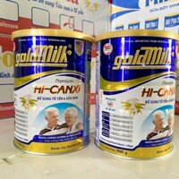 2 Hộp Sữa gold milk Hi-Canxi 900gx2 - Sữa cho người gìa ngăn ngừa loãng xương, tiểu đường