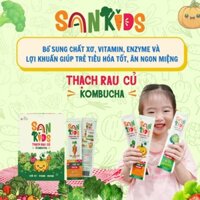 2 hộp Thạch rau củ và Kombucha là thạch từ 7 loại rau củ và kombucha hoa quả, bổ sung chất xơ, vitamin, enzym tiêu hóa