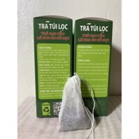 2 hộp trà lá hoa đu đủ đực, trà gạo cẩm Bảo Khang, trà mát gan, lão hóa, ung thư, tốt cho tiêu hóa