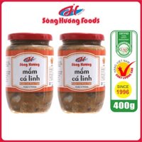 2 Hũ Mắm Cá Linh Sông Hương Foods Hũ 400g - Nấu lẩu mắm , Chưng trứng , mắm chưng, bún