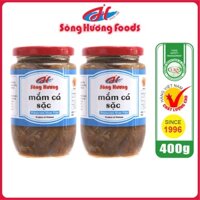 2 Hũ Mắm Cá Sặc Sông Hương Foods Hũ 400g - Nấu lẩu mắm , Chưng trứng , mắm chưng, bún