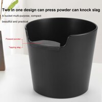 2 in 1 Coffee Knock Box Non Slip Coffee Grounds Bucket Small for Home Coffee Machine Office