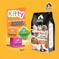 2 kg  Hạt cho mèo Yumi Cat thơm ngon bổ dưỡng hương vị hoàn hảo có chứa dầu cá hồi