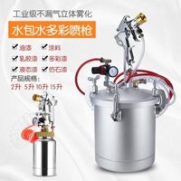 2 lít 5 lít 10 lít nước trong nước sơn nhiều màu sắc súng phun sơn đá cẩm thạch cao su sơn sơn gói súng phun cát áp lực thùng máy phun sơn total Máy phun sơn cầm tay