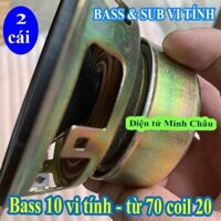 2 LOA BASS 10 VI TÍNH CHẤT LƯỢNG CAO - GỒM 1 ĐÔI