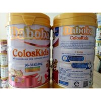 2 lon sữa cho trẻ 6-36 tháng sữa bột Daboba Coloskids 900g