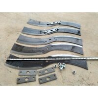 2 Lưỡi dao băm cỏ dài 50cm cốt 16mm làm bằng thép rèn sắc bén