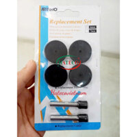 2 Lưỡi dao đục lỗ KW Trio 9550 / 9330 / 9520- Lưỡi dập lỗ HÀNG CHÍNH HÃNG(Vỉ 2 lưỡi dao + 4 đế nhựa)