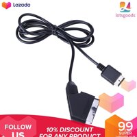 2 m dành cho ps2 RGB ĐIỆN ÂM TƯỜNG CÓ TRUYỀN HÌNH Cáp AV Dẫn Đầu cho Playstation PS1 PS2 PS3 Slim line-quốc tế