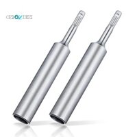 2 Mảnh Đất Thanh Bit Driver Bạc Hàng Rào Bài Trình Điều Khiển Cho 5 / 8In & 3 / 4In Thanh Nối Đất, 1Inch / 25Mm Mũi Khoan Búa Xoay Hạng Nặng Đường Kính Shank