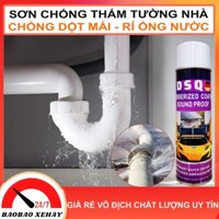 [2 MÀU SƠN]Bình Xịt Chống Thấm Tường - Sơn Chống Thấm - Keo Chống Dột Mái Tôn - Ngói, Bể Cá, Đường Ống Rỉ Nước - DSQ