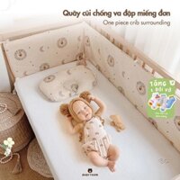 [2 mẫu] Tấm quây cũi giường cho bé, miếng đơn 200cm và 240cm