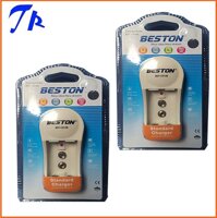 2 Máy sạc pin Beston BST-C814B máy sạc 2 pin AA AAA 9V