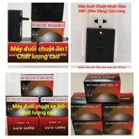 [2 Máy]Máy Cửu Long Đuổi Chuột - Thiết Bị Đuổi Chuột Muỗi Gián Sử Dụng Sóng Siêu Âm Cao Cấp Cửu Long