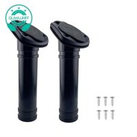 2 Miếng Bền Nylon Flush Mount Kayak Thuyền Câu Cá Giá Đỡ Có Nắp Gioăng Cho Bè Flatable Thuyền Phụ Kiện