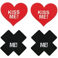 2 miếng dán ngực đầu ti nữ - Trái tim