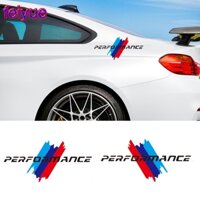 2 Miếng Dán Trang Trí Thân Xe Ô Tô kk M perfermance Cho Xe BMW E46 E60 E90 F10 F20 F30 M1 M2 M3 M4 M5 M6 X1 X3 X5 X6 GT Z4