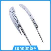 2 Miếng Dán Xe Máy Gas Fairing 3D Cho Xe Honda VTX1300