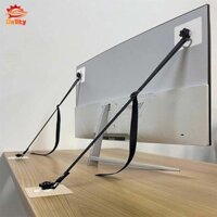 2 Miếng Dây Đeo Tivi Đứng Đồ Nội Thất Neo Tường Cho Màn Hình Phẳng Kệ Sách Chống Bé