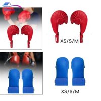 2 Miếng Karate Huấn Luyện Găng Tay Kickboxing Tập Luyện Thể Thao Bánh Mma Găng Tay