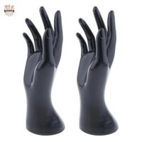 2 Miếng Nữ Mannequin Tay Cho Trang Sức Vòng Tay Đồng Hồ Hiển Thị 22cm