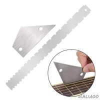 2 Miếng Thước Cổ Guitar Bằng Thép Không Gỉ Và Đồng Hồ Đo Chiều Cao Dây Fret Rocker