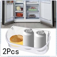 2 Miếng Tủ Lạnh Cửa Thùng Kệ Người Tổ Chức Tủ Lạnh Bảo Quản Ngăn Kéo Trứng Hộp Bảo Quản Kéo Ra Thùng Cho Tủ