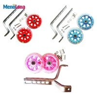 2 Miếng Xe Đạp Huấn Luyện Bánh Xe Đạp Trẻ Em Xe Đạp Huấn Luyện Bánh Xe Cho Xe Đạp Tốc Độ Đơn 12-20 inch Flash Im Lặng Huấn Luyện Bánh Xe