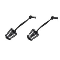 2 Molle Webbing Storage Gói sửa ba lô treo Buckle Carabiner Rope Rope