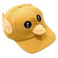 2 Mũ lưỡi trai kaki nhung hình con vịt