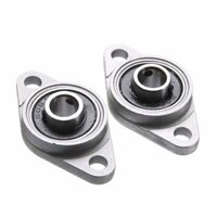 2 PCS Kim cương KFL-08 000 001 Vòng bi Nhà ở hợp kim kẽm Vòng bi thu nhỏ Phụ kiện máy in 3D Đa năng, Kích thước: KFL001 (đường kính trong 12)