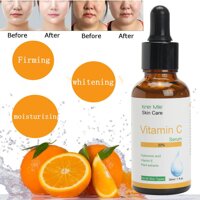 2 pcs Pure Vitamin C Hyaluronic Acid Serum 20% for Face BEST Anti Aging 30 mL [bonus]