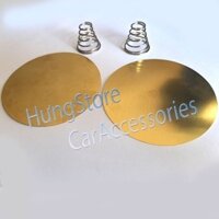2 Phím còi đàn hồi loại tốt, Cặp 2 lò xo, 2 phím đồng còi ong,còi tàu