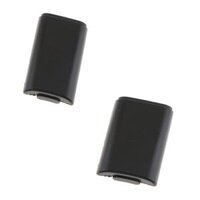 2 Pieces Battery Case Cover Shell Holder Box for Xbox 360 Wireless Game Controllers