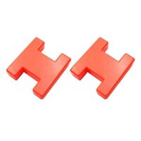 2 Pieces Red  Marker for Carp Fishing Float Equipment Accessories