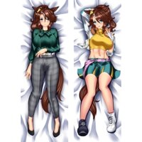 2 Pretty Derby Tokai Teio Anime Dakimakura Body Gối Da Đào 2Way Jananese Phim Hoạt Hình 50 * 150CM