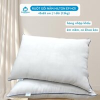 2 Ruột gối nằm Hilton lõi bông gòn tinh khiết , gối khách sạn cao cấp - ruột gối hơi xuất khẩu kích thước 40x60 cm