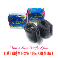 2 Săm Ruột xe đạp điện Syon 14X2.50, Dành cho xe đạp điện học sinh sinh viên, sản xuất tại Đài Loan