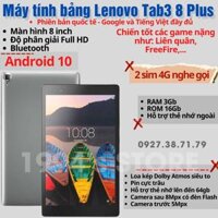 [2 Sim 4G - Học Online] Máy tính bảng Lenovo Tab3 8 Plus 8703 -  8 inch - RAM 3Gb - Loa kép Dolby Atmos - Android 10