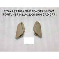 2 TAY CHỈNH NÂNG HẠ GHẾ TOYOTA INNOVA FORTUNER HILUX 2006-2016 CAO CẤP 72526-0K040-A0 72525-0K040-A0