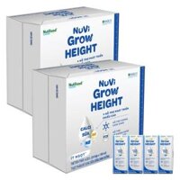 2 thùng Sữa Bột Pha Sẵn NUVI GROW HEIGHT ít đường 180ML (lốc 4 hộp)
