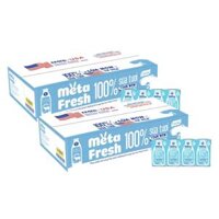 2 Thùng Sữa tươi ít đường bổ sung sữa non Metafresh 110ml, lốc 4 hộp
