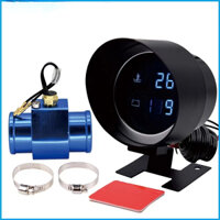 2 trong 1 máy đo nhiệt độ nước led kỹ thuật số vôn kế nhiệt độ nước cảm biến ống nối ô tô xe tải xe máy cảm biến nhiệt độ ô tô