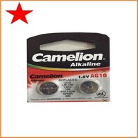 2 viên pin AG10 Lr1130 Camelion 1.5V