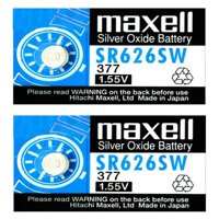 2 viên Pin Maxell SR626SW Pin đồng hồ đeo tay 377 ( 1.55V)