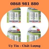 2 viên pin sạc Trung C ANSMANN 2500mah LH O3771O4628