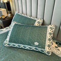 2 vỏ gối điều hòa cao su non kích thước 45*65 tencel mát lạnh