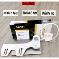 ❁♤(2 vòi rửa) rửa, xịt vệ sinh thông minh Luva Bidet LB101/LB201, Chính Hãng, BH 3 Năm,1 Đổi 1 Trong 10 Ngày