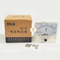 2 Vôn kế cơ DC 200V 85C1 đo áp 0-200V chính hãng HUA